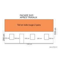 dp4 facade sud avant travaux