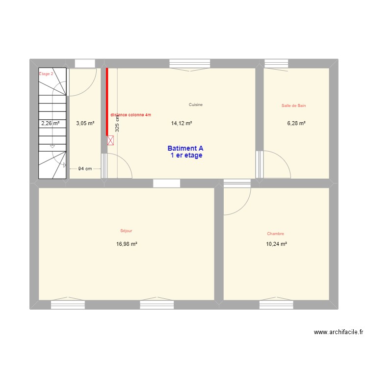 nico lot 2. Plan de 6 pièces et 53 m2