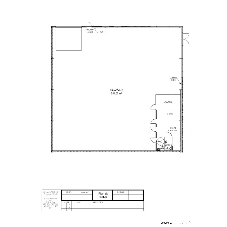 5DH BEAUVAIS . Plan de 0 pièce et 0 m2