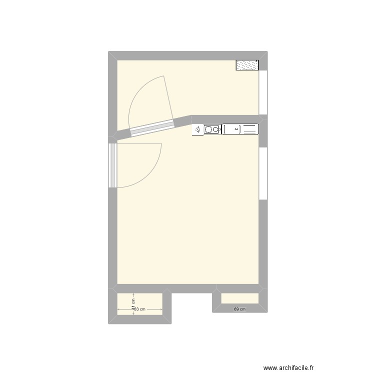 arnaud. Plan de 4 pièces et 10 m2