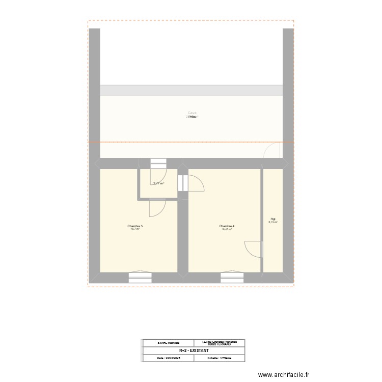 Ternand 1.0. Plan de 14 pièces et 157 m2