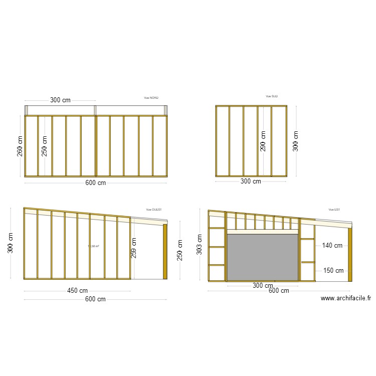 GARAGE N°2. Plan de 0 pièce et 0 m2