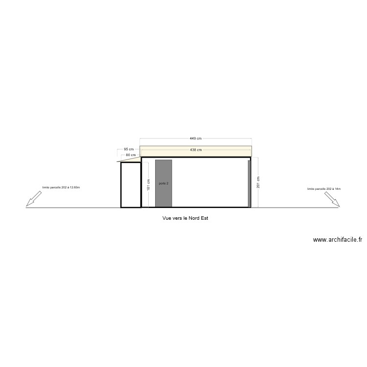 plan de coupe apres 1. Plan de 0 pièce et 0 m2