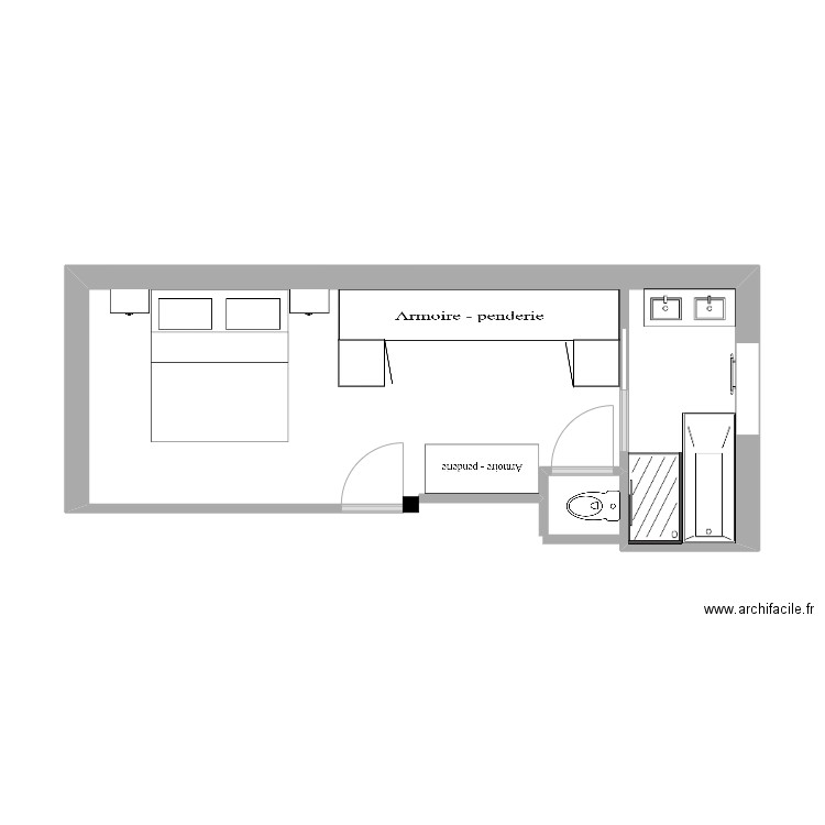 Master Bedroom with shower & bath 2. Plan de 0 pièce et 0 m2