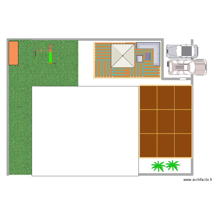 exterieur. Plan de 0 pièce et 0 m2