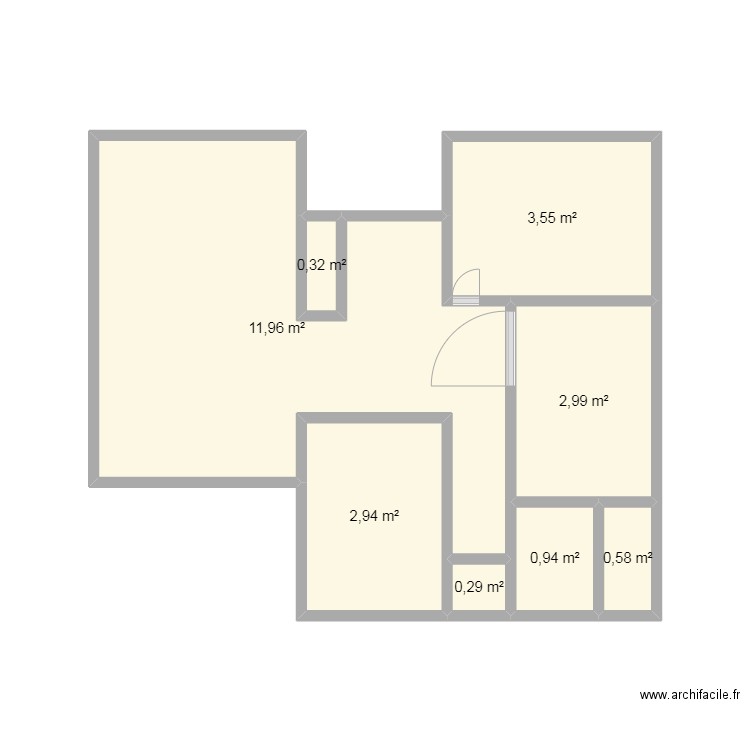 hatem. Plan de 8 pièces et 24 m2