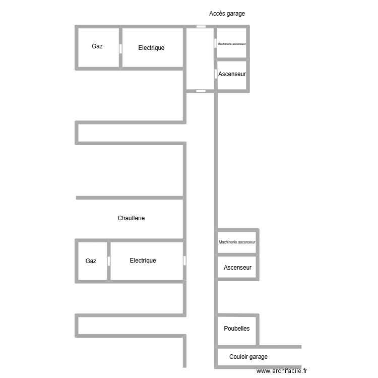 Résidence Artois-Picardie plan 2. Plan de 7 pièces et 79 m2