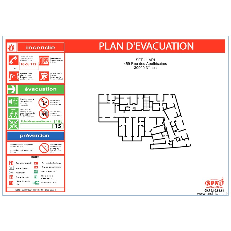 SEE LLARI R+2 2. Plan de 3 pièces et 1 m2