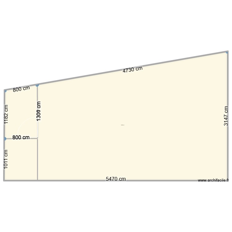 Plan*. Plan de 1 pièce et 1459 m2