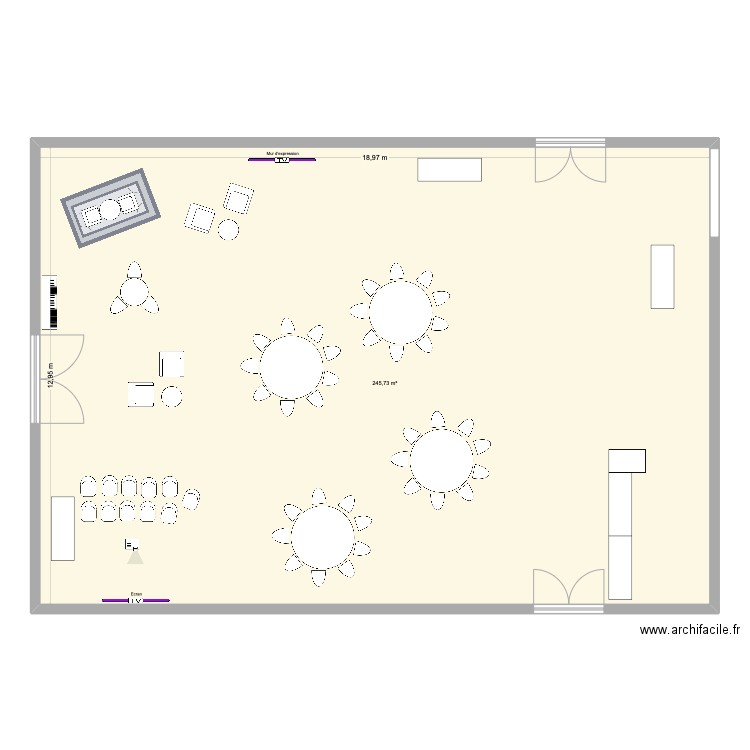 effervessence 2. Plan de 1 pièce et 246 m2