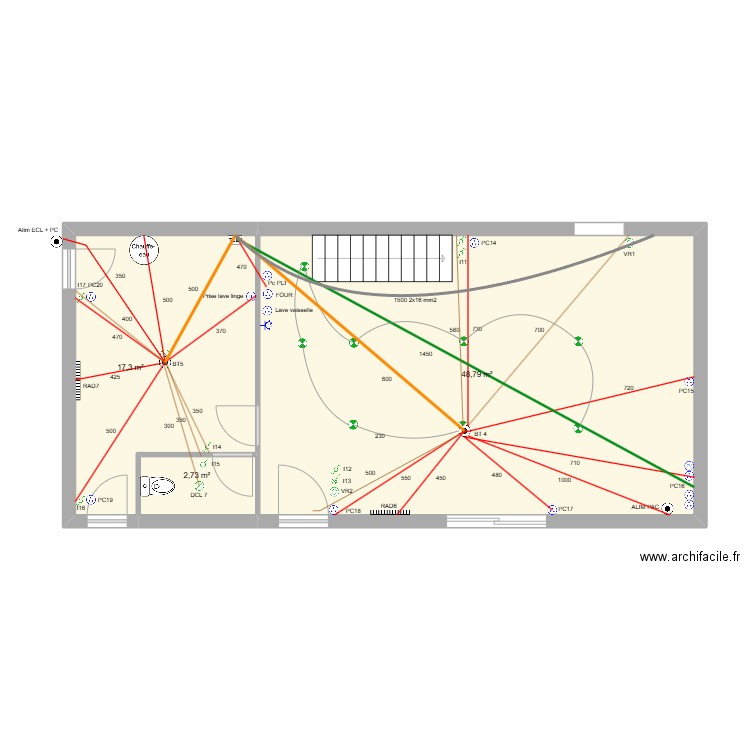 geoffrey 2. Plan de 8 pièces et 137 m2