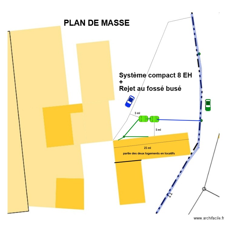 Castet. Plan de 0 pièce et 0 m2