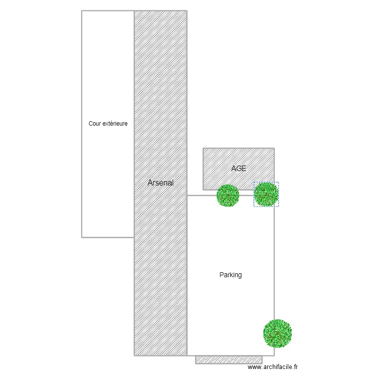 Cultur'Eat. Plan de 5 pièces et 431 m2