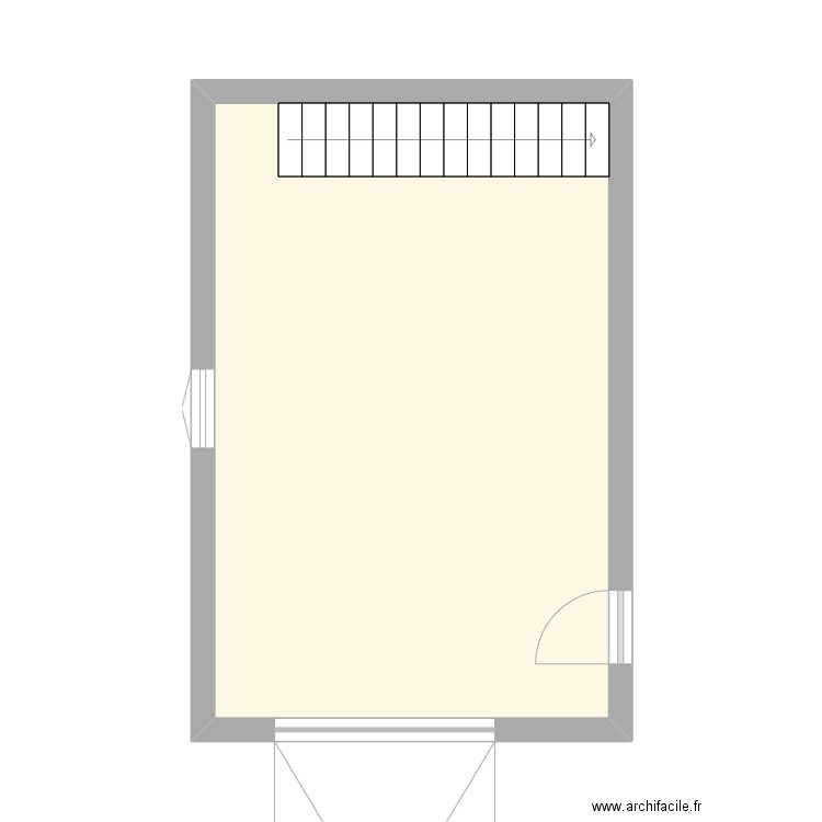 GAMARD. Plan de 4 pièces et 46 m2