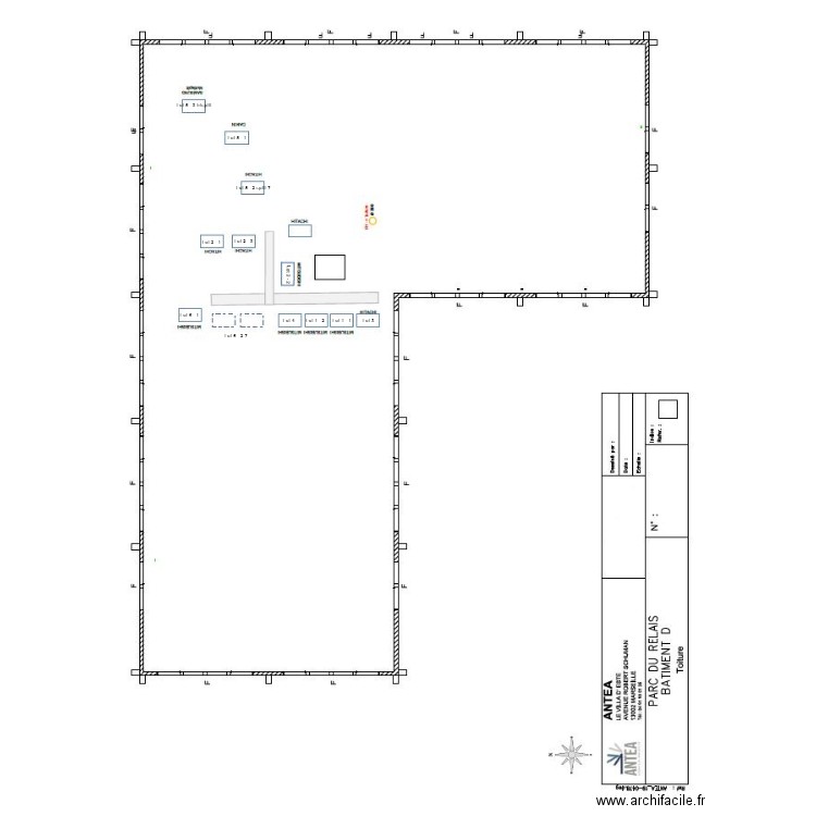 PdR toiture. Plan de 0 pièce et 0 m2