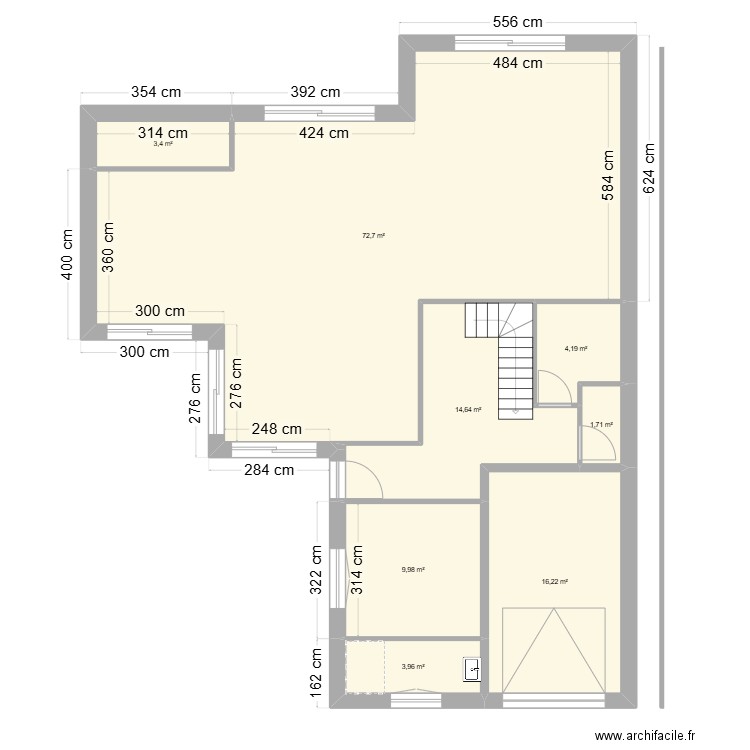 les bréviaire 2. Plan de 29 pièces et 252 m2