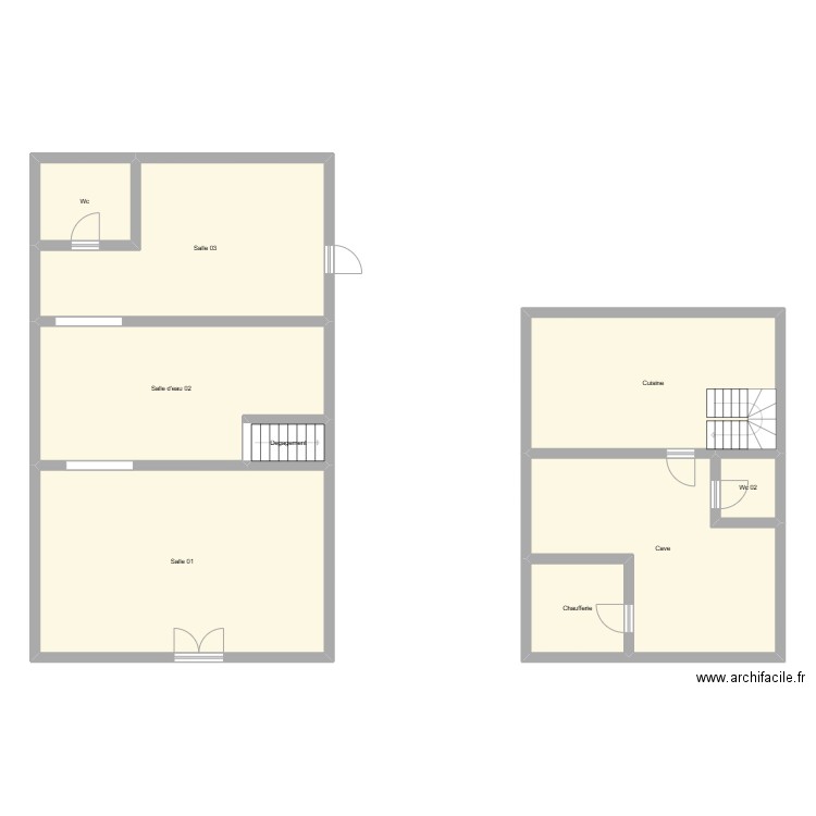 350602217. Plan de 9 pièces et 168 m2