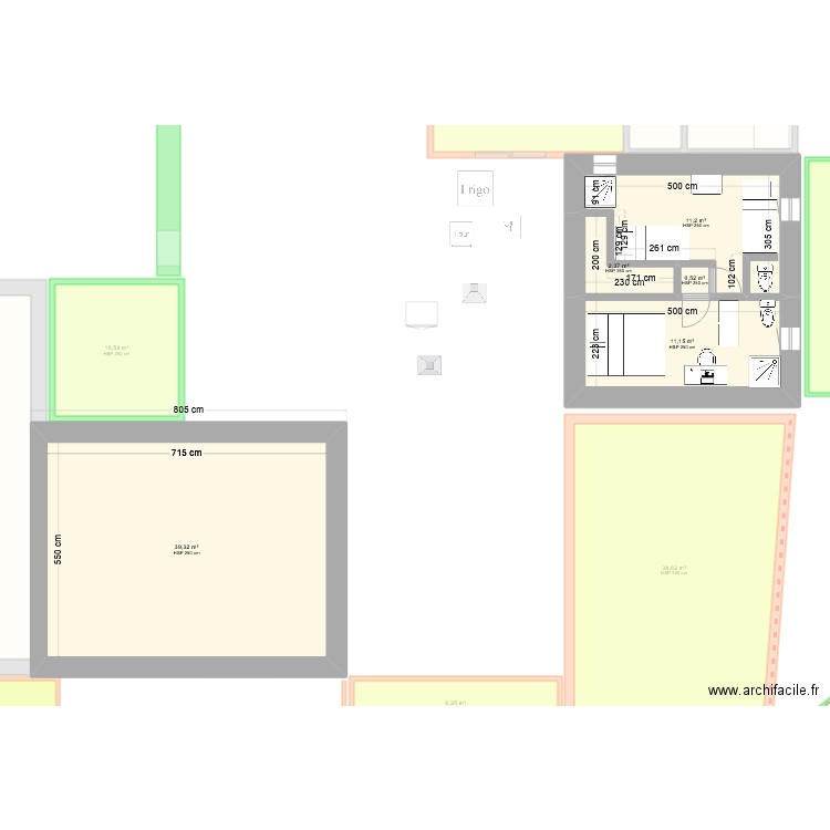 GAUTRAIS COTES veranda maison2 . Plan de 17 pièces et 311 m2