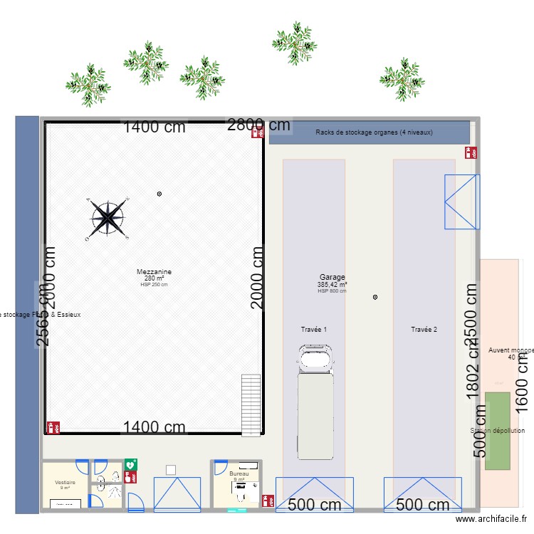 Bâtiment PR Occasion - Cavaillon. Plan de 5 pièces et 987 m2