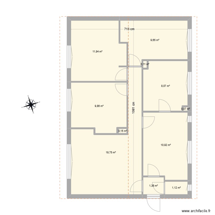 plan maison vinvh. Plan de 12 pièces et 149 m2