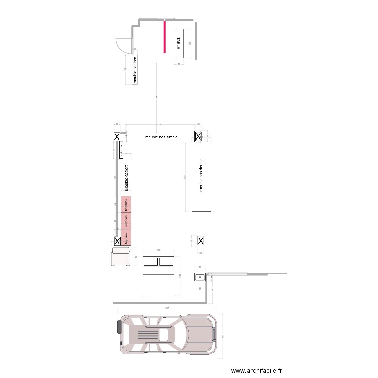 Crest. Plan de 0 pièce et 0 m2