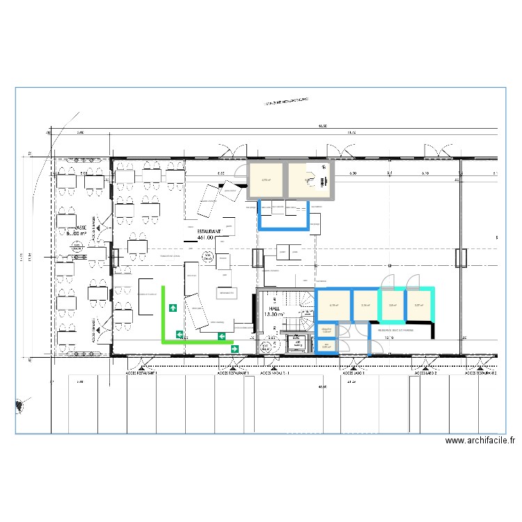 gougeonv4. Plan de 8 pièces et 26 m2