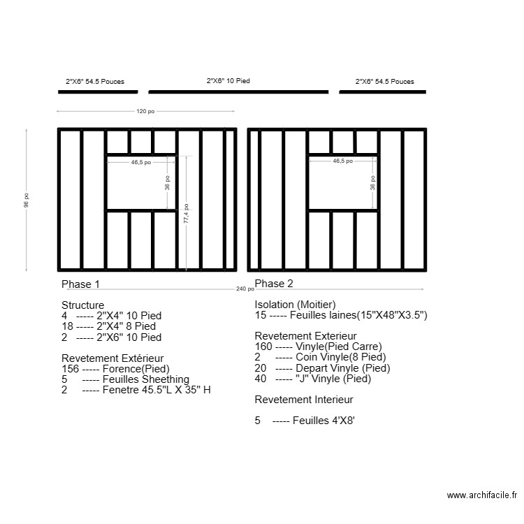 16X20 Mur Coté Terre. Plan de 24 pièces et 13 m2