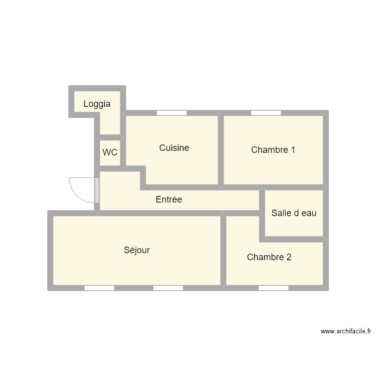 PLAN 2405 LE GOFF. Plan de 8 pièces et 15 m2