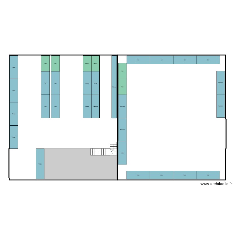 dépot VF1.1. Plan de 0 pièce et 0 m2