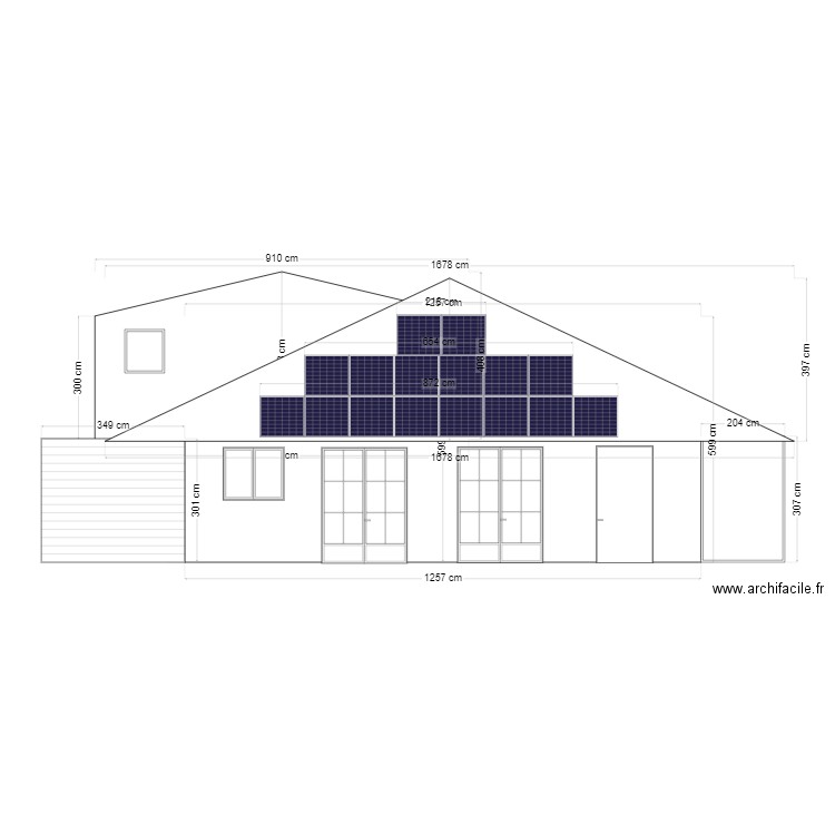 PLAN FACADE BADAOUI. Plan de 0 pièce et 0 m2