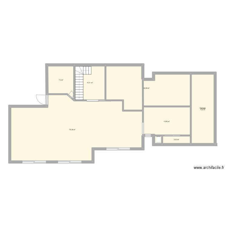 maison tilleuls . Plan de 7 pièces et 148 m2