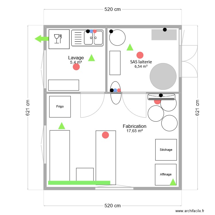 BPREA 24-25. Plan de 3 pièces et 30 m2