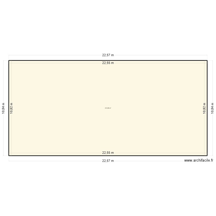 schifflange menuiserie. Plan de 1 pièce et 244 m2