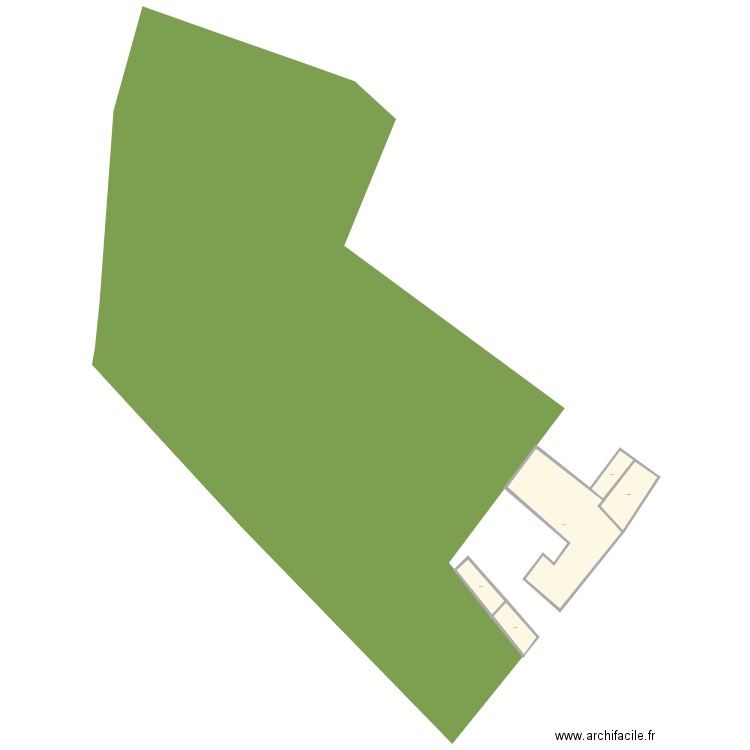 Maison Thiescourt. Plan de 5 pièces et 336 m2