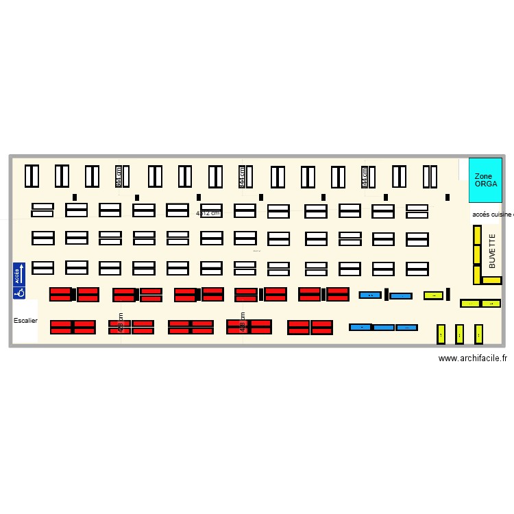 Projet Rotomagus Game version decembre 2024. Plan de 1 pièce et 835 m2