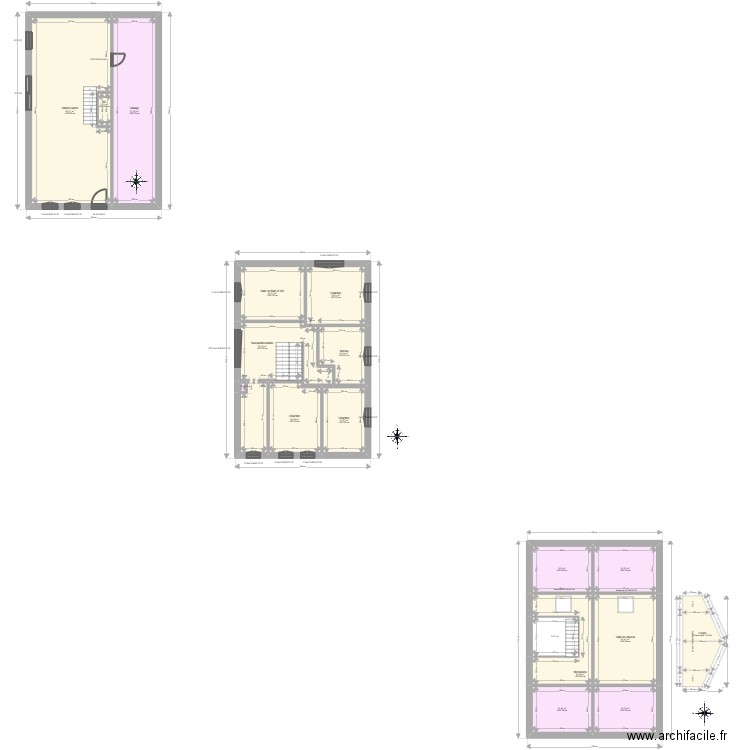 ML25003303 KELLE. Plan de 17 pièces et 313 m2