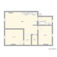 Appartement T3-60m²