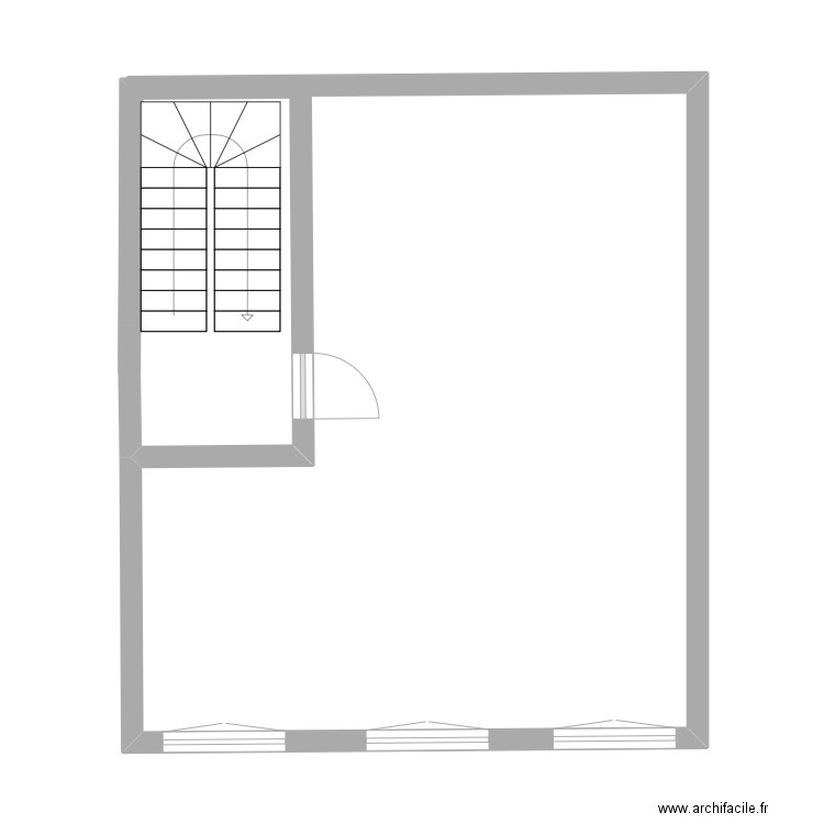 2me etage. Plan de 0 pièce et 0 m2