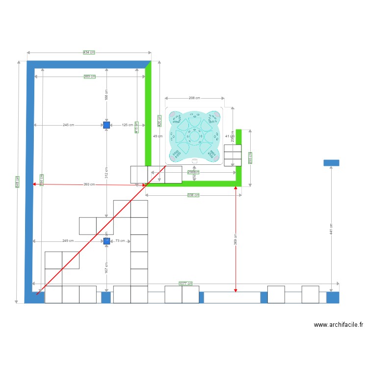 EviresTerrasse2. Plan de 0 pièce et 0 m2