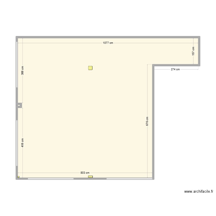 ageris. Plan de 2 pièces et 71 m2