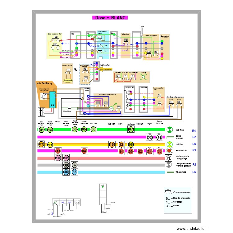 11-2024    Noémie   Bouton poussoir. Plan de 7 pièces et 252 m2