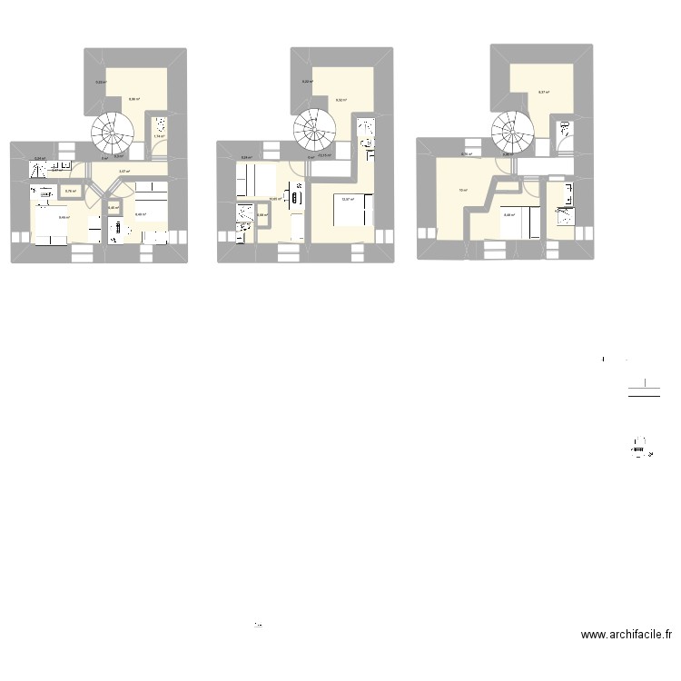 PLAN 09-01-2025. Plan de 27 pièces et 104 m2