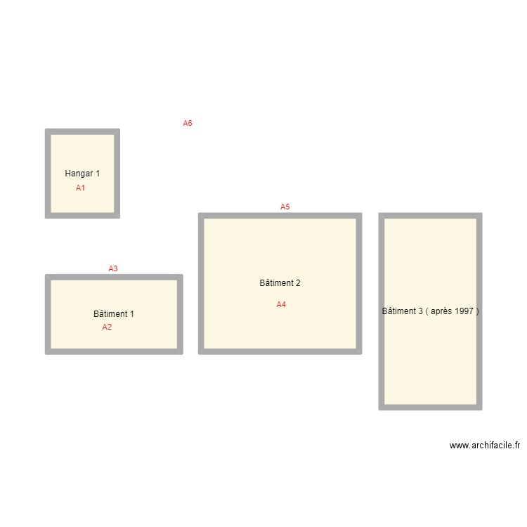 2407 SAS LICHOU. Plan de 4 pièces et 23 m2