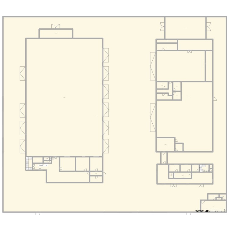 nordic. Plan de 33 pièces et 2508 m2