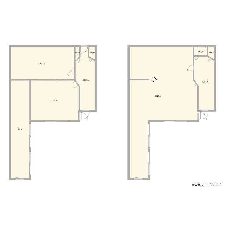 test. Plan de 10 pièces et 148 m2