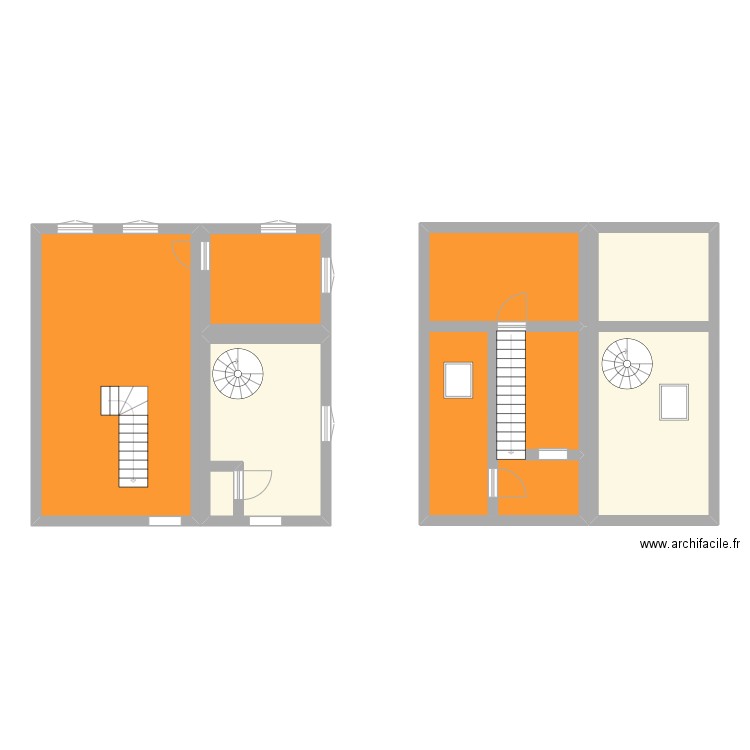 Division_Lots_Ancien_Courrier. Plan de 5 pièces et 113 m2