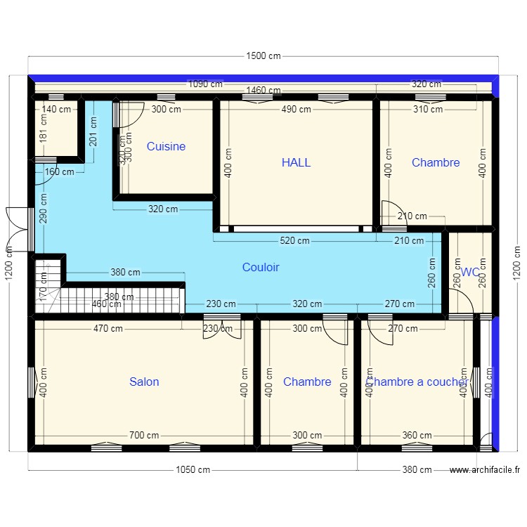 PLAN15X12 Client 44222314. Plan de 12 pièces et 154 m2