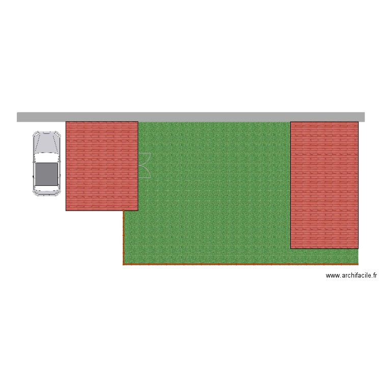 Issac. Plan de 2 pièces et 38 m2