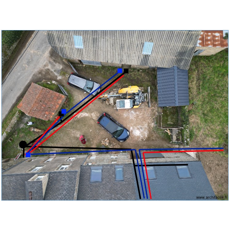 reseaux. Plan de 0 pièce et 0 m2