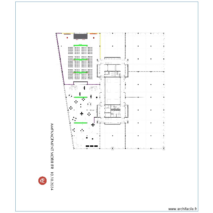 FTI vidéo. Plan de 0 pièce et 0 m2